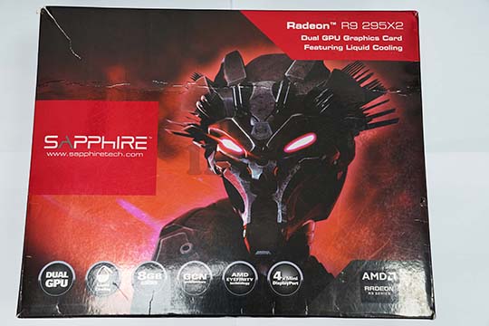 蓝宝石SAPPHIRE R9 295X2 8GB 显示卡（AMD Radeon R9 290x双核芯片）